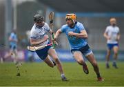 24 February 2019; Eamonn Dillon of Dublin in action against Callum Lyons of Waterford during the Allianz Hurling League Division 1B Round 4 match between Dublin and Waterford at Parnell Park in Donnycarney, Dublin. Photo by Daire Brennan/Sportsfile