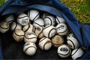 24 February 2019; A bag of sliothars before the Allianz Hurling League Division 1A Round 4 match between Tipperary and Kilkenny at Semple Stadium in Thurles, Co Tipperary. Photo by Ray McManus/Sportsfile