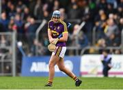 24 February 2019; Shane Reck of Wexford after sustaining an injury during the Allianz Hurling League Division 1A Round 4 match between Clare and Wexford at Cusack Park in Ennis, Clare. Photo by Eóin Noonan/Sportsfile