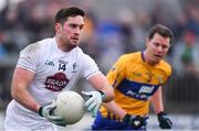 24 February 2019; Ben McCormack of Kildare gets past Kevin Harnett of Clare during the Allianz Football League Division 2 Round 4 match between Kildare and Clare at St Conleth's Park in Newbridge, Co Kildare. Photo by Piaras Ó Mídheach/Sportsfile