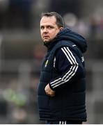 24 February 2019; Wexford manager Davy Fitzgerald looks towards the scoreboard late in the game during the Allianz Hurling League Division 1A Round 4 match between Clare and Wexford at Cusack Park in Ennis, Clare. Photo by Eóin Noonan/Sportsfile
