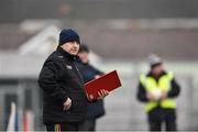 24 February 2019; Carlow manager Turlough O'Brien during the Allianz Football League Division 3 Round 4 match between Offaly and Carlow at Bord Na Mona O'Connor Park in Tullamore, Offaly. Photo by Matt Browne/Sportsfile