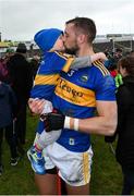 24 February 2019; James Barry of Tipperary with his nephew Fionn Barry Ryan, four years, after the Allianz Hurling League Division 1A Round 4 match between Tipperary and Kilkenny at Semple Stadium in Thurles, Co Tipperary. Photo by Ray McManus/Sportsfile