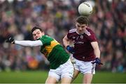 24 February 2019; Tomás Ó Sé of Kerry in action against John Daly of Galway during the Allianz Football League Division 1 Round 4 match between Galway and Kerry at Tuam Stadium in Tuam, Galway.  Photo by Stephen McCarthy/Sportsfile
