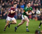 24 February 2019; Mark Griffin of Kerry in action against Finnian Ó Laoí of Galway during the Allianz Football League Division 1 Round 4 match between Galway and Kerry at Tuam Stadium in Tuam, Galway.  Photo by Stephen McCarthy/Sportsfile