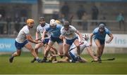 24 February 2019; Callum Lyons of Waterford in action against Shane Barrett of Dublin during the Allianz Hurling League Division 1B Round 4 match between Dublin and Waterford at Parnell Park in Donnycarney, Dublin. Photo by Daire Brennan/Sportsfile