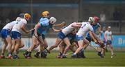 24 February 2019; Danny Sutcliffe of Dublin in action against Shane McNulty of Waterford during the Allianz Hurling League Division 1B Round 4 match between Dublin and Waterford at Parnell Park in Donnycarney, Dublin. Photo by Daire Brennan/Sportsfile