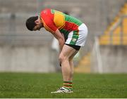 24 February 2019; Conor Lawlor of Carlow after the Allianz Football League Division 3 Round 4 match between Offaly and Carlow at Bord Na Mona O'Connor Park in Tullamore, Offaly. Photo by Matt Browne/Sportsfile