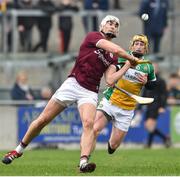 24 February 2019; Jason Flynn of Galway during the Allianz Hurling League Division 1B Round 4 match between Offaly and Galway at Bord Na Mona O'Connor Park in Tullamore, Offaly. Photo by Matt Browne/Sportsfile