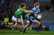 23 February 2019; Siobhán Killeen of Dublin in action against Danielle Caldwell of Mayo during the Lidl Ladies NFL Division 1 Round 3 match between Dublin and Mayo at Croke Park in Dublin. Photo by Ray McManus/Sportsfile