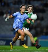 23 February 2019; Hannah O’Neill of Dublin in action against Róisín Flynn of Mayo during the Lidl Ladies NFL Division 1 Round 3 match between Dublin and Mayo at Croke Park in Dublin. Photo by Ray McManus/Sportsfile