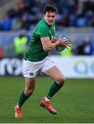 24 February 2019; Jacob Stockdale of Ireland during the Guinness Six Nations Rugby Championship match between Italy and Ireland at the Stadio Olimpico in Rome, Italy. Photo by Brendan Moran/Sportsfile