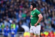 24 February 2019; Sean O’Brien of Ireland during the Guinness Six Nations Rugby Championship match between Italy and Ireland at the Stadio Olimpico in Rome, Italy. Photo by Ramsey Cardy/Sportsfile