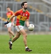 24 February 2019; Brendan Kavanagh of Carlow during the Allianz Football League Division 3 Round 4 match between Offaly and Carlow at Bord Na Mona O'Connor Park in Tullamore, Offaly. Photo by Matt Browne/Sportsfile