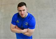 25 February 2019; Rory O'Loughlin poses for a portrait before a Leinster Rugby Press Conference at Leinster Rugby Headquarters in UCD, Dublin. Photo by Piaras Ó Mídheach/Sportsfile
