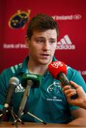 25 February 2019; Neil Cronin during a Munster Rugby press conference at the University of Limerick in Limerick. Photo by Diarmuid Greene/Sportsfile