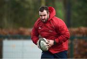 25 February 2019; James Cronin trains separately from team-mates during Munster Rugby squad training at the University of Limerick in Limerick. Photo by Diarmuid Greene/Sportsfile