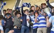 25 February 2019; Blackrock College supporters prior to the Bank of Ireland Leinster Schools Senior Cup Round 2 match between Blackrock College and St Michael’s College at Energia Park in Donnybrook, Dublin. Photo by David Fitzgerald/Sportsfile