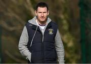 25 February 2019; Kilmacud Crokes GAA coach Niall Corcoran in attendance at Leinster Rugby Squad Training at Rosemount in UCD, Dublin. Photo by Piaras Ó Mídheach/Sportsfile