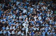 25 February 2019; St Michael's College celebrate their side's first try the Bank of Ireland Leinster Schools Senior Cup Round 2 match between Blackrock College and St Michael’s College at Energia Park in Donnybrook, Dublin. Photo by David Fitzgerald/Sportsfile