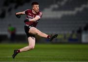 20 February 2019; Ryan McCusker of St  Mary's during the Electric Ireland HE GAA Sigerson Cup Final match between St Mary's University College Belfast and University College Cork at O'Moore Park in Portlaoise, Laois. Photo by Piaras Ó Mídheach/Sportsfile