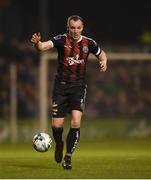 25 February 2019; Derek Pender of Bohemians during the SSE Airtricity League Premier Division match between Bohemians and Shamrock Rovers at Dalymount Park in Dublin. Photo by Ben McShane/Sportsfile