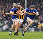 24 February 2019; John Donnelly of Kilkenny in action against Alan Flynn of Tipperary during the Allianz Hurling League Division 1A Round 4 match between Tipperary and Kilkenny at Semple Stadium in Thurles, Co Tipperary. Photo by Ray McManus/Sportsfile