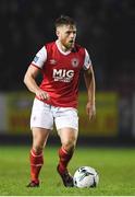 25 February 2019; Conor Clifford of St Patricks Athletic during the SSE Airtricity League Premier Division match between St Patrick's Athletic and Finn Harps at Richmond Park in Dublin. Photo by Harry Murphy/Sportsfile