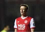 25 February 2019; Chris Forrester of St Patricks Athletic during the SSE Airtricity League Premier Division match between St Patrick's Athletic and Finn Harps at Richmond Park in Dublin. Photo by Harry Murphy/Sportsfile