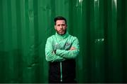 28 Febraury 2019; Shamrock Rovers manager Stephen Bradley poses for a portrait during a Shamrock Rovers Media Day at the Roadstone Group Sports Club in Kingswood, Dublin. Photo by Stephen McCarthy/Sportsfile