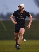 12 February 2019; Aaron Maddock of DCU Dóchas Éireann during the Electric Ireland Fitzgibbon Cup Semi-Final match between University College Cork and DCU Dóchas Éireann at the WIT Sports Campus in Carriganore, Waterford. Photo by Harry Murphy/Sportsfile