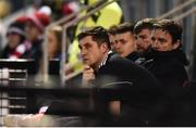 25 February 2019; Derry City manager Declan Devine on the bench during the SSE Airtricity League Premier Division match between Derry City and Waterford at the Ryan McBride Brandwell Stadium in Derry. Photo by Oliver McVeigh/Sportsfile
