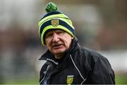 24 February 2019; Donegal manager Declan Bonner during the Allianz Football League Division 2 Round 4 match between Donegal and Fermanagh at O'Donnell Park in Letterkenny, Co Donegal. Photo by Oliver McVeigh/Sportsfile
