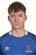 28 February 2019; Rory Feely during Waterford FC Squad Portraits 2019 at the Regional Sports Centre in Waterford. Photo by Matt Browne/Sportsfile