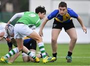 28 February 2019; Charlie Breslin of Gonzaga College during the Bank of Ireland Leinster Schools Junior Cup Quarter-Final match  between CBS Naas and Gonzaga College at Energia Park in Donnybrook, Dublin. Photo by Brendan Moran/Sportsfile