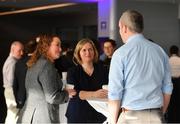 1 March 2019; Guests network prior to the UEFA Masterclass in partnership with the Federation of Irish Sport at the Aviva Stadium in Dublin. Photo by Seb Daly/Sportsfile