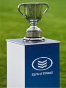 1 March 2019; A general view of the cup before the Bank of Ireland Leinster Junior Schools Semi-Final draw at Energia Park in Donnybrook, Dublin. Photo by Piaras Ó Mídheach/Sportsfile