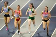 1 March 2019; Ciara Mageean, second from right, of Ireland in action alongside, from left, Daria Barysevich of Belarus, Marta Perez of Spain and Simona Vrzalova of Czech Republic during the Women's 1500m event during day one of the European Indoor Athletics Championships at Emirates Arena in Glasgow, Scotland. Photo by Sam Barnes/Sportsfile