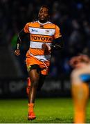 1 March 2019; Rabz Maxwane of Toyota Cheetahs during the Guinness PRO14 Round 17 match between Leinster and Toyota Cheetahs at the RDS Arena in Dublin. Photo by Ramsey Cardy/Sportsfile