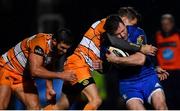 1 March 2019; Fergus McFadden of Leinster is tackled by Dries Swanepoel, left, and Tian Meyer of Toyota Cheetahs during the Guinness PRO14 Round 17 match between Leinster and Toyota Cheetahs at the RDS Arena in Dublin. Photo by Ramsey Cardy/Sportsfile