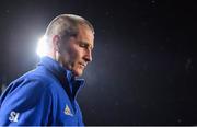 1 March 2019; Leinster senior coach Stuart Lancaster during the Guinness PRO14 Round 17 match between Leinster and Toyota Cheetahs at the RDS Arena in Dublin. Photo by Brendan Moran/Sportsfile