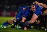 1 March 2019; Rhys Ruddock of Leinster during the Guinness PRO14 Round 17 match between Leinster and Toyota Cheetahs at the RDS Arena in Dublin. Photo by Brendan Moran/Sportsfile