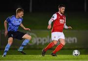 1 March 2019; Brandon Miele of St Patrick's Athletic in action against Liam Scales of UCD during the SSE Airtricity League Premier Division match between UCD and St Patrick's Athletic at the UCD Bowl in Belfield, Dublin. Photo by Piaras Ó Mídheach/Sportsfile