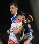 2 March 2019; Matthew Donnelly of Tyrone in action against Killian Clarke of Cavan during the Allianz Football League Division 1 Round 5 match between Tyrone and Cavan at Healy Park in Omagh, Tyrone. Photo by Seb Daly/Sportsfile