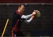 2 March 2019; Mayo substitute goalkeeper Micheál Schlingermann before the Allianz Football League Division 1 Round 5 match between Mayo and Galway at Elverys MacHale Park in Castlebar, Mayo. Photo by Piaras Ó Mídheach/Sportsfile