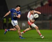 2 March 2019; Matthew Donnelly of Tyrone in action against Conor Moynagh of Cavan during the Allianz Football League Division 1 Round 5 match between Tyrone and Cavan at Healy Park in Omagh, Tyrone. Photo by Seb Daly/Sportsfile