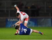 2 March 2019; Conor Moynagh of Cavan tussles with Connor McAliskey of Tyrone during the Allianz Football League Division 1 Round 5 match between Tyrone and Cavan at Healy Park in Omagh, Tyrone. Photo by Seb Daly/Sportsfile