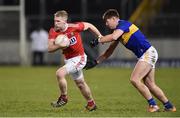 2 March 2019; Ruairi Deane of Cork in action against Steven O'Brien of Tipperary during the Allianz Football League Division 2 Round 5 match between Tipperary and Cork at Semple Stadium in Thurles, Tipperary. Photo by Matt Browne/Sportsfile