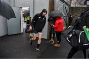 3 March 2019; Patrick O'Connor of Clare arrives for the Allianz Hurling League Division 1A Round 5 match between Clare and Limerick at Cusack Park in Ennis, Co. Clare. Photo by Diarmuid Greene/Sportsfile