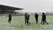 3 March 2019; Kerry players check the pitch prior the Allianz Football League Division 1 Round 5 match between Kerry and Monaghan at Fitzgerald Stadium in Killarney, Kerry. Photo by Brendan Moran/Sportsfile